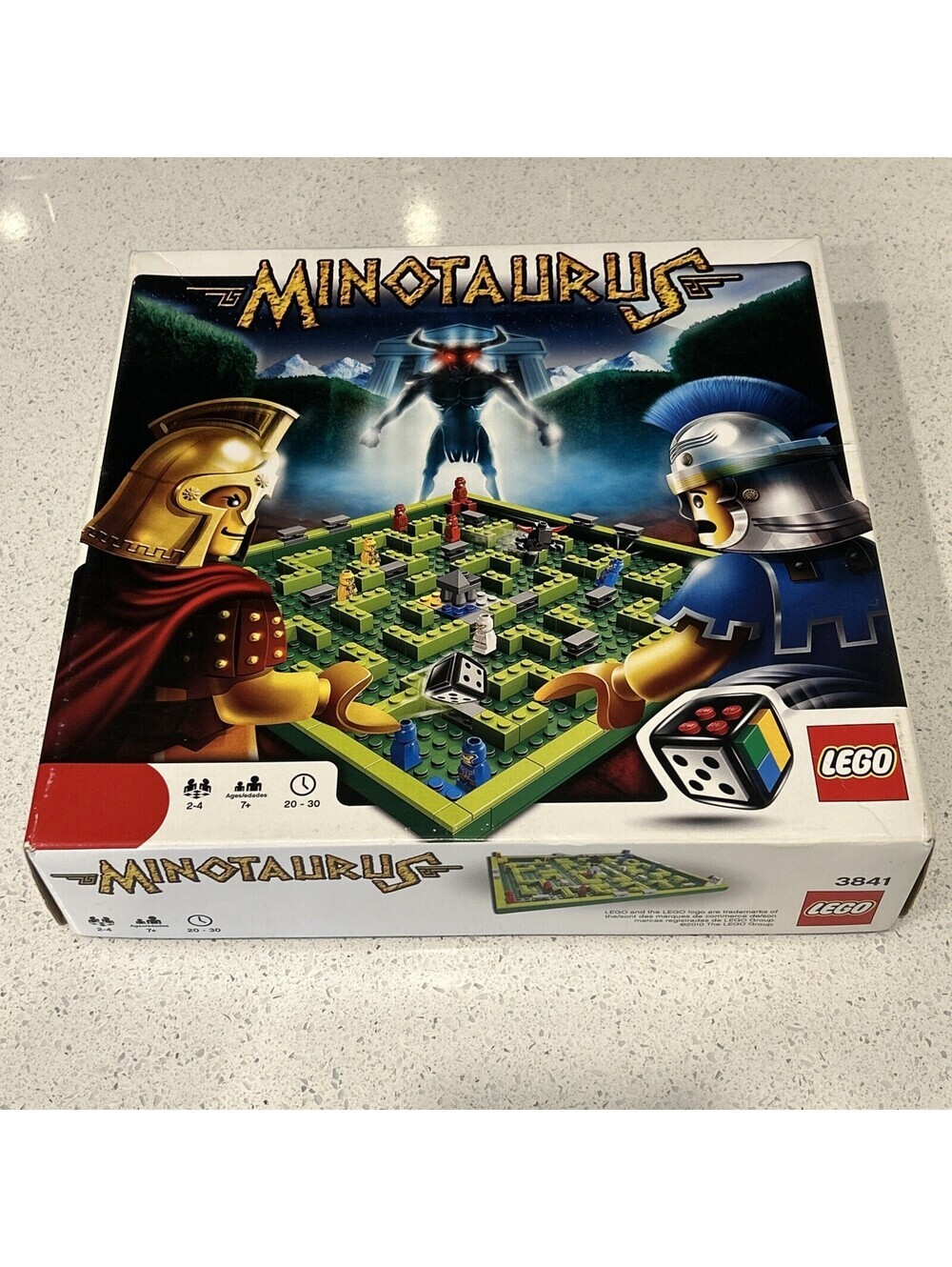 LEGO Minotaurus Board Game 3841 99% Complete W/ Instructions & Box